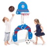 Toddler Activity Center Indoor Outdoor (Basketball, Soccer & Ring Toss)