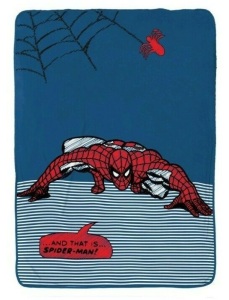 Case of Marvel Spiderman Throw Blankets 