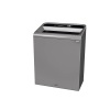 Rubbermaid Commercial Products 1961507 Configure Waste Receptacle Trash Can, 45 gal, Landfill, Grey Stenni  