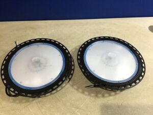 Lot of (2) Round High Bay Lights 