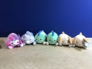 Case of (6) Squishmallow Hug Mees 