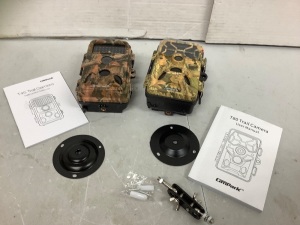 Lot of (2) Trail Cameras, Untested, E-Commerce Return