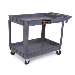 500-Pound Capacity 46 by 25.5-Inch Extra Wide Service Utility Cart
