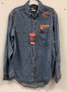 Men's Wrangler Shirt, M, New