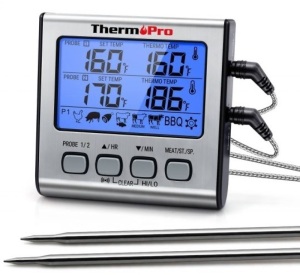 Thermopro Dual-Probe Digital Food Thermometer, Appears New