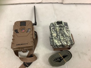 Lot of (2) Trail Cameras, Untested, E-Commerce Return