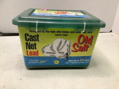 Old Salt Cast Net Lead, Appears New/Box Damaged