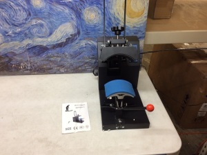 Heat Press for Hats. Powers Up, Not Tested Further. E-Commerce Return