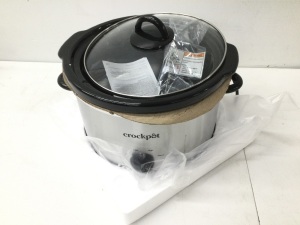 Crock-Pot 4.5qt Manual Slow Cooker,Appears new