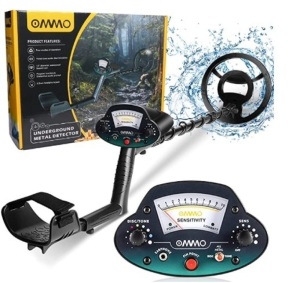 OMMO Waterproof Metal Detector, Appears New