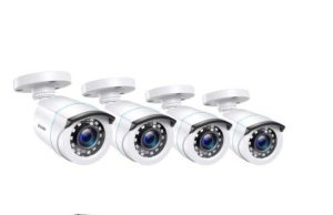 8-Channel Security Camera System with 4 Wired Cameras, E-Commerce Return(3)