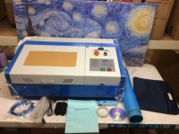 40W&nbsp;CO2&nbsp;Laser Engraver Cutting Machine with USB Interface. Unknown and Untested Condition. E-Commerce Return