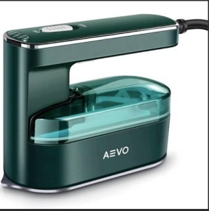 AEVO 2-in-1 Portable Steam Iron, Powers Up, Appears New