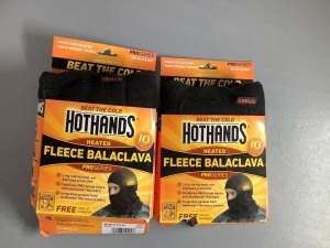 Lot of (2) Hot Hands Fleece Balalava, Ecommerce Return