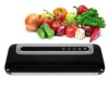 120W 50 KPA Electric Food Vacuum Sealer Preserver Kit with Dry & Moist Sealing, Sealing Bags, Hose, Black