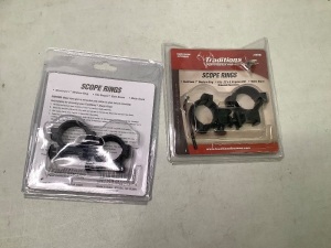 Lot of (2) Scope Rings, Ecommerce Return