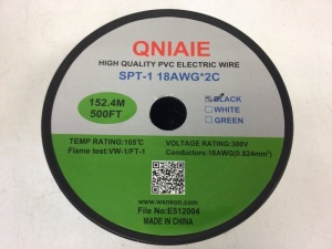 High Quality PVC Electric Wire, Appears New