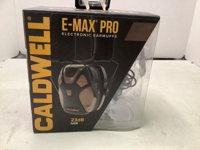 Caldwell E-Max Pro Electronic Earmuffs, Powers On, Ecommerce Return