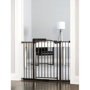 Regalo Extra Wide Easy Step® Arched Décor Walk Thru Baby Safety Gate, Bronze