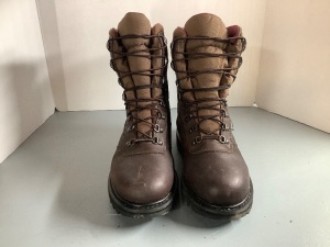 Men's Leather Boots, 10, Dirty, Ecommerce Return