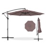 Offset Hanging Patio Umbrella, 10ft, Deep Taupe