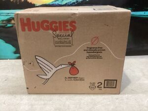 Huggies Special Delivery Baby Diapers, 180 pack, size 2. 