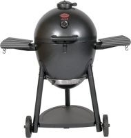 Char-Griller E16620 Akorn Kamado Charcoal Grill, Graphite. Appears New. Could be missing some hardware.