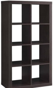 Better Homes and Gardens 8-Cube Organizer Espresso 