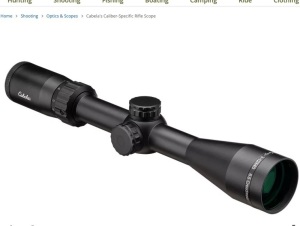 Caliber-Specific Rifle Scope, E-Commerce Return