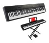 88-Key Digital Piano Set w/ Semi-Weighted Keys, Stand & Sustain Pedal