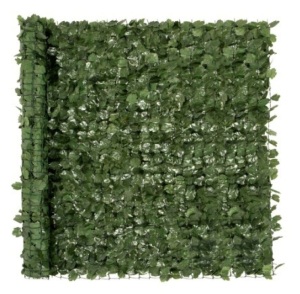 Outdoor Faux Ivy Privacy Screen Fence, Green, 94x59in