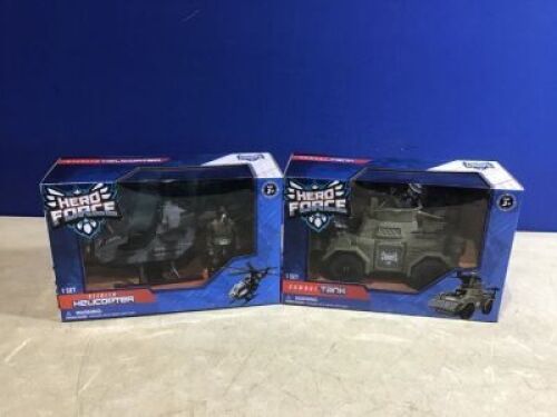 Case of (2) Hero Force Kids Toy.