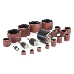 20-Piece Sanding Drum Kit for Drill Presses and Power Drills