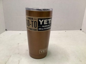 Yeti Rambler 20oz Tumbler, Appears New