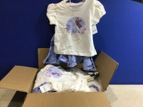 Case of (12) Toddler GIrls 2 Piece Frozen Set, Size:4T