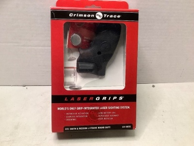 Crimson Trace Laser Grips, Fit: Smith & Wesson J-Frame Round Butt, Ecommerce Return