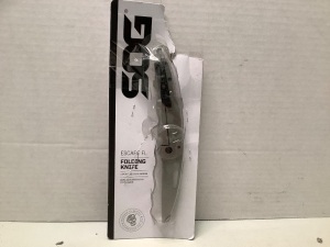 SOG Escape LF Folding Knife, Ecommerce Return