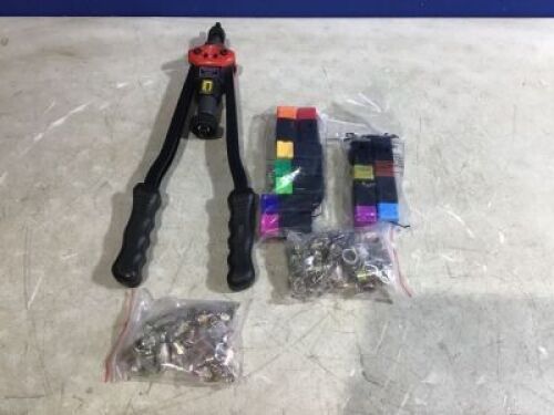 Hand Threaded Rivet Nuts Guns with nuts
