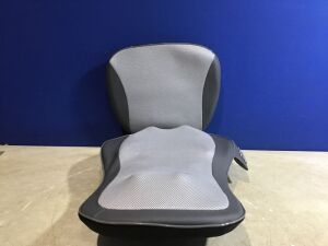 Shiatsu Back and Neck Massager with Heat, Stain on Seat.