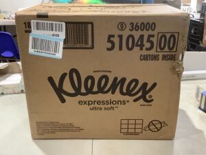 Case of Kleenex Expresions Ultra Soft Facial Tissue