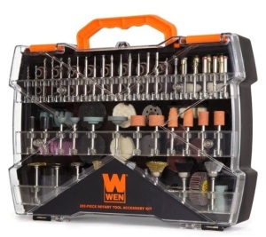 WEN 282-Piece Rotary Tool Accessory Kit with Carrying Case, 230282A