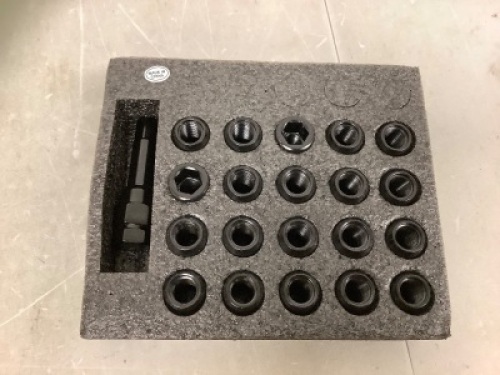 Circuit Lug Nut Set w/ Socket, Appears New