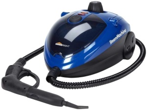 SteamMachine Multi-Purpose Home Steamer Steam Cleaner, Model 53, Blue. Appears New