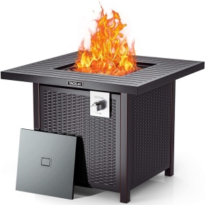 TACKLIFE 31.20-inch Propane Gas Fire Table, 50,000 BTU. Appears New