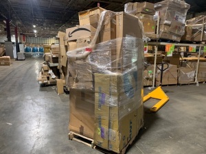 Untouched, Unsorted Pallet of Returns from Best Choice Products. May Contain New, Used, Returned, Broken, and other Conditions. This is a Pallet straight off a truck!