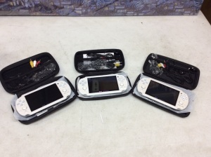 Lot of (3) Handheld Video Game Consoles. Appear New