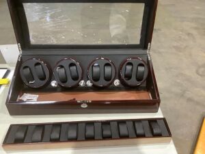 Automatic 4 Motors Watch Winder Display Box