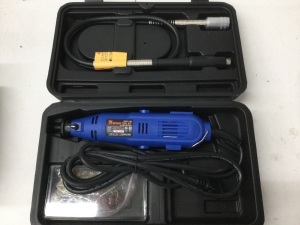 Rotary Tool Kit with Flex Shaft,aPPEARS nEW