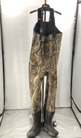 Men's Neoprene Waders, 10, Dirty, Untested, Ecommerce Return