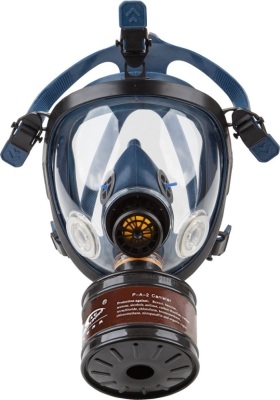 Induschoice S100-2 Organic Vapor Full Face Respirator Mask. NEW